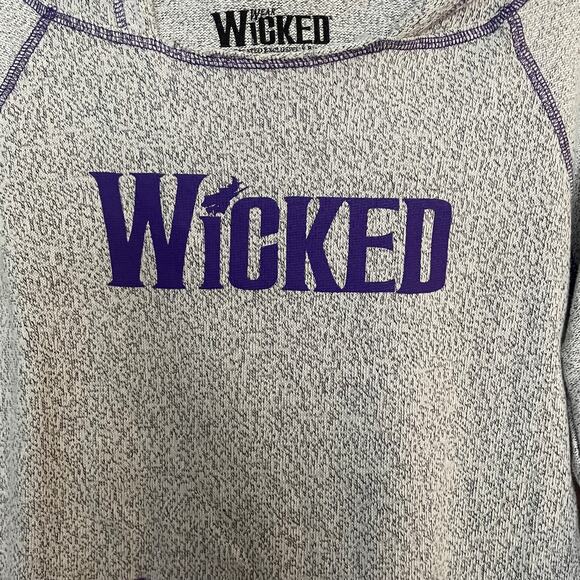 Wicked The Musical Knit Hoodie Sz S - Picture 2 of 4